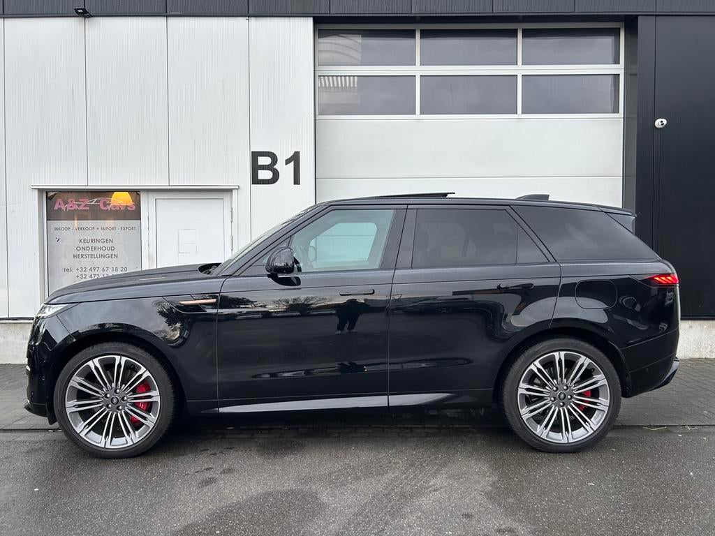 Land Rover Range Sport P510e Hybrid First Edition, Automaat, Euro 6, Zwart, Leder