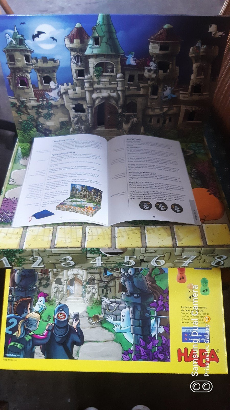 Jeu de société «chasseurs de fantomes" », Hobby & Loisirs créatifs, Cinq joueurs ou plus, Enlèvement ou Envoi, Comme neuf, Haba
