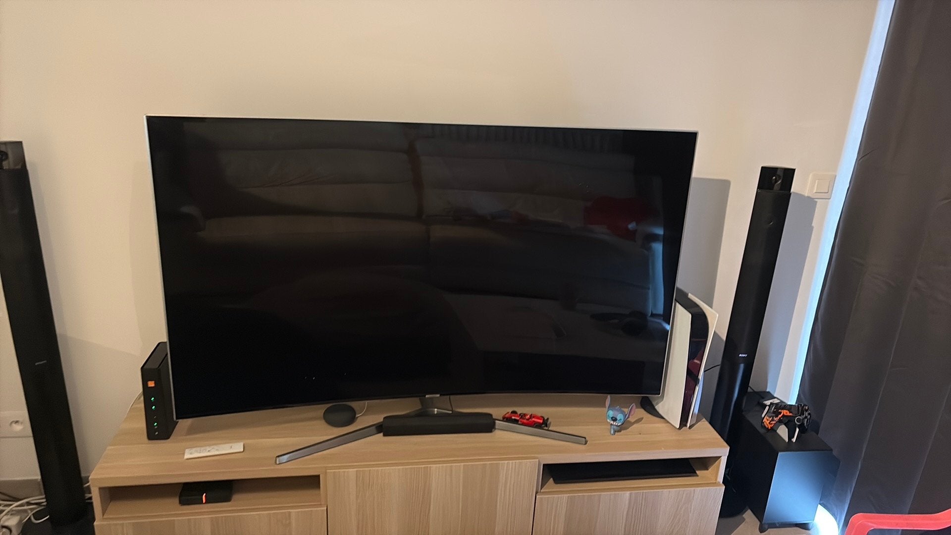 Smart TV Samsung Incurvée 65" (165 cm), Audio, Tv en Foto, Televisies, Ophalen, Samsung, 100 cm of meer, 4k (UHD)