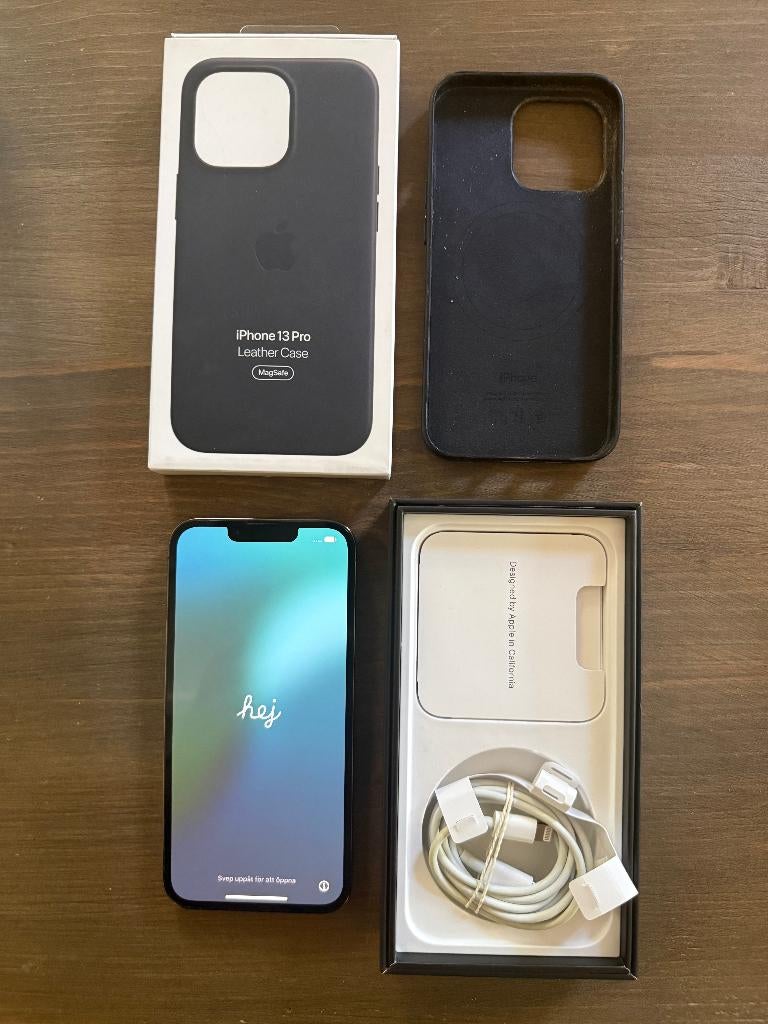 Apple iPhone 13 Pro - 128 GB - Graphite, Telecommunicatie, Mobiele telefoons | Apple iPhone, 128 GB, Ophalen of Verzenden, Zo goed als nieuw