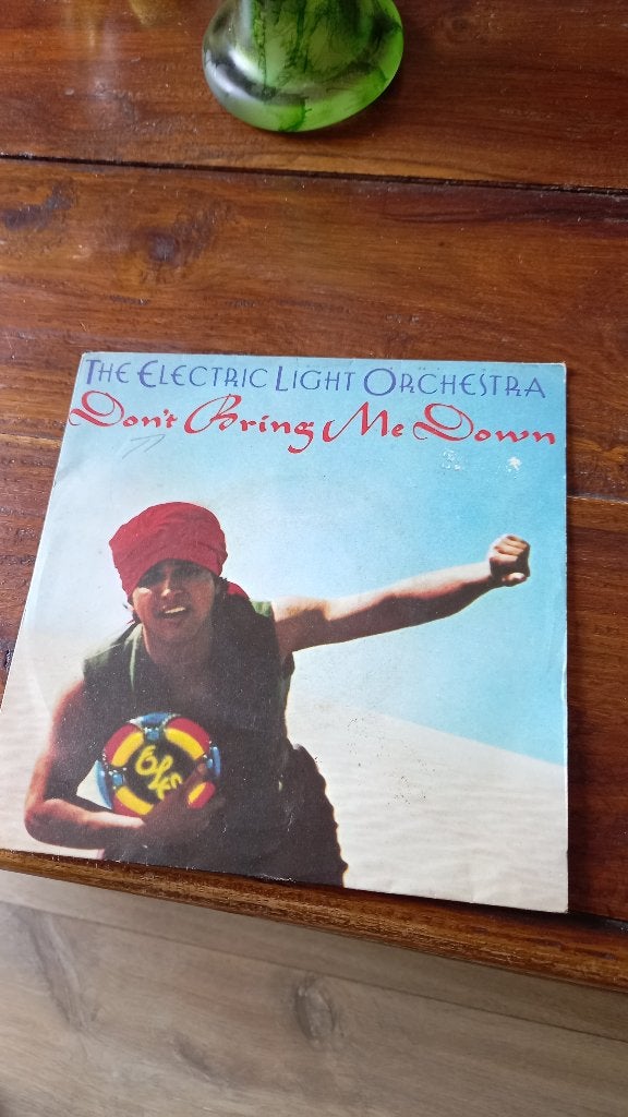 Vinyl (45t) electric light orchestra "don't bring me down", Enlèvement, Comme neuf, Pop
