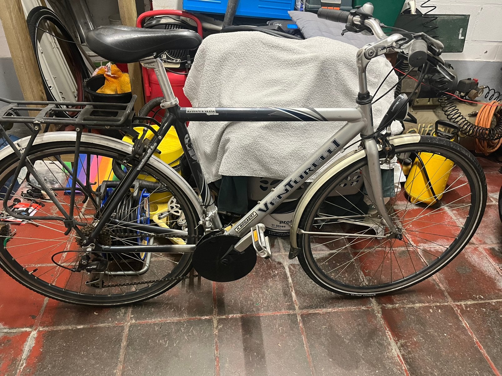 Herenfiets Venturelli, Ophalen, Versnellingen