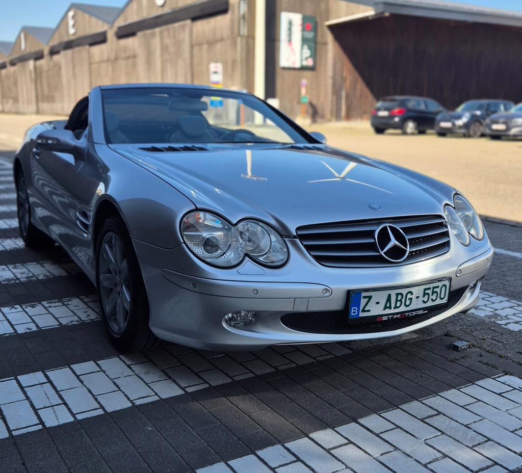 Mercedes SL 350 EN PARFAIT ÉTAT, Cuir, Argent ou Gris, Achat, Automatique