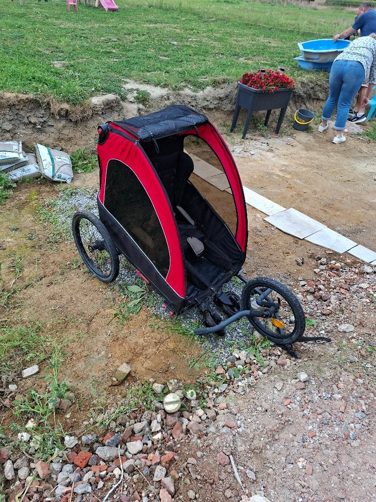 HOMCOM kind fietsaanhanger en buggy in 1, Ophalen, Gebruikt, Homcom