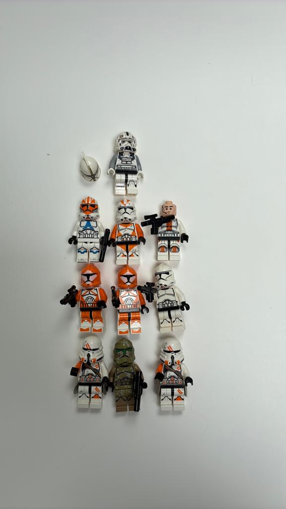Lot de figurines de clones, Lego, Comme neuf, Minifigurine, Star Wars