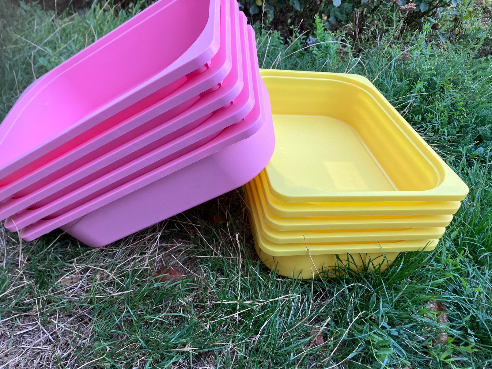 10 Tiroirs pour meuble Ikea TROFAST, Enlèvement, Comme neuf, Boîte