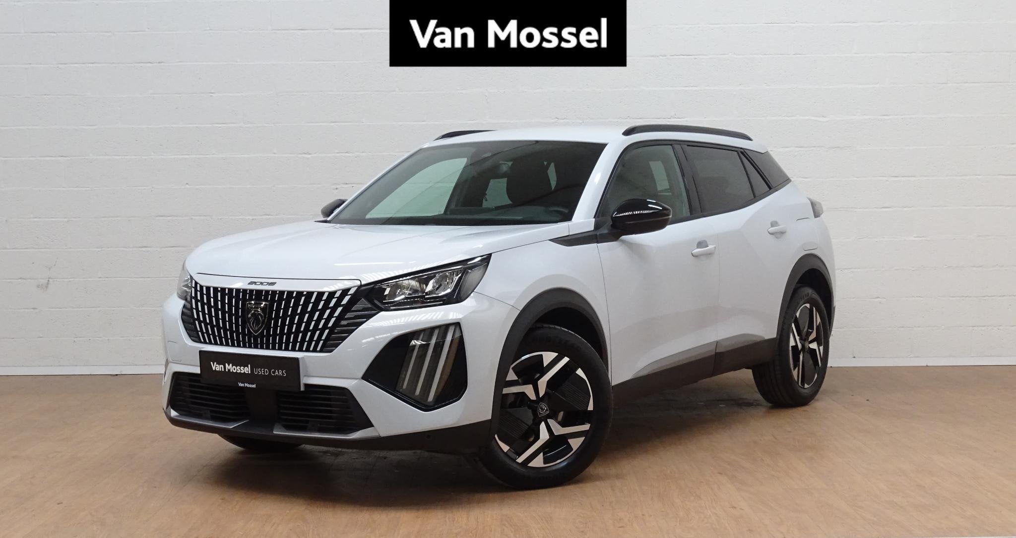 Peugeot 2008 1.2 HYBRID 145 e-DSC6 Allure verwacht, Stof, Gebruikt, 145 pk, Wit