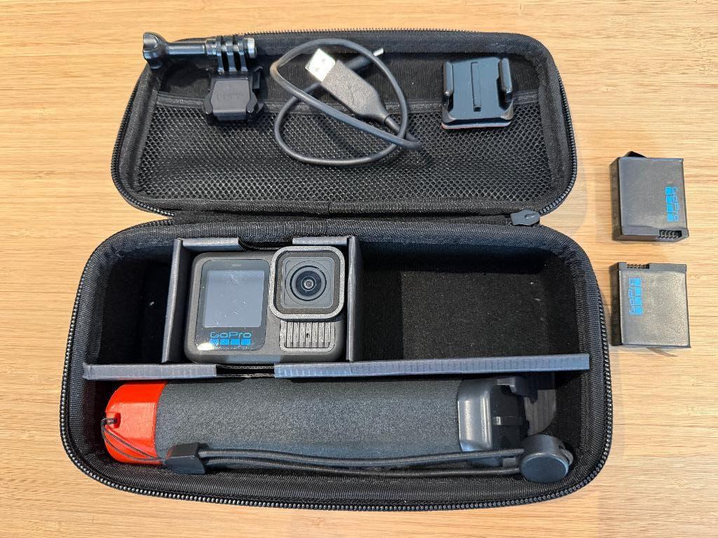 GoPro Hero 13 Black + Bundle +Option Filtre HD neuf, TV, Hi-fi & Vidéo, Caméras action, Enlèvement, Utilisé, GoPro