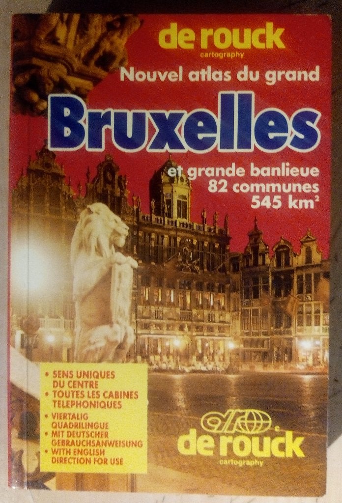 Nouvel Atlas du Grand Bruxelles, Boeken, Ophalen of Verzenden