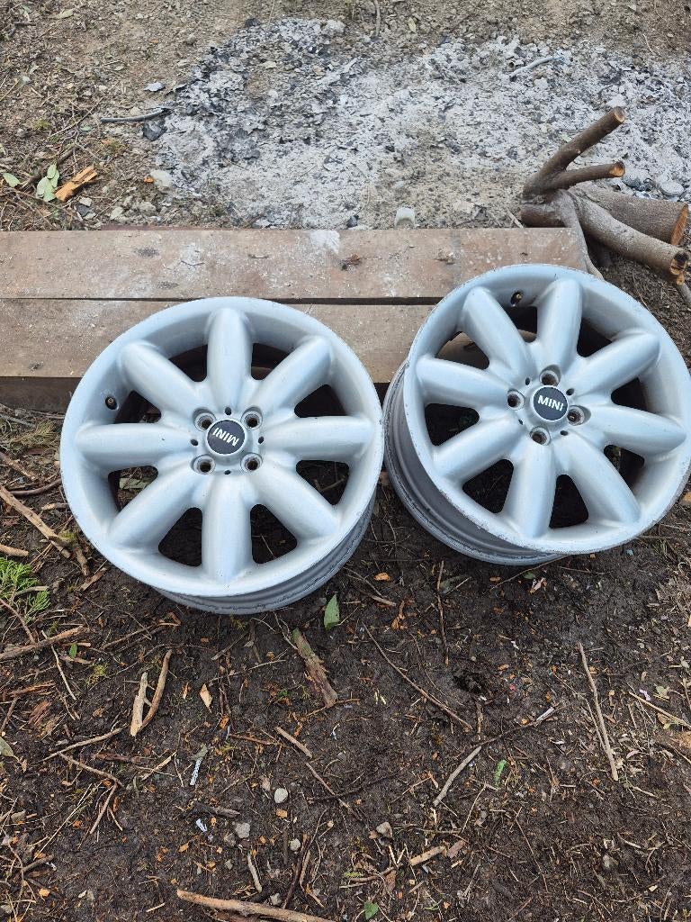 Velgen mini cooper s, Auto-onderdelen, Ophalen, Gebruikt, Velg(en), 17 inch