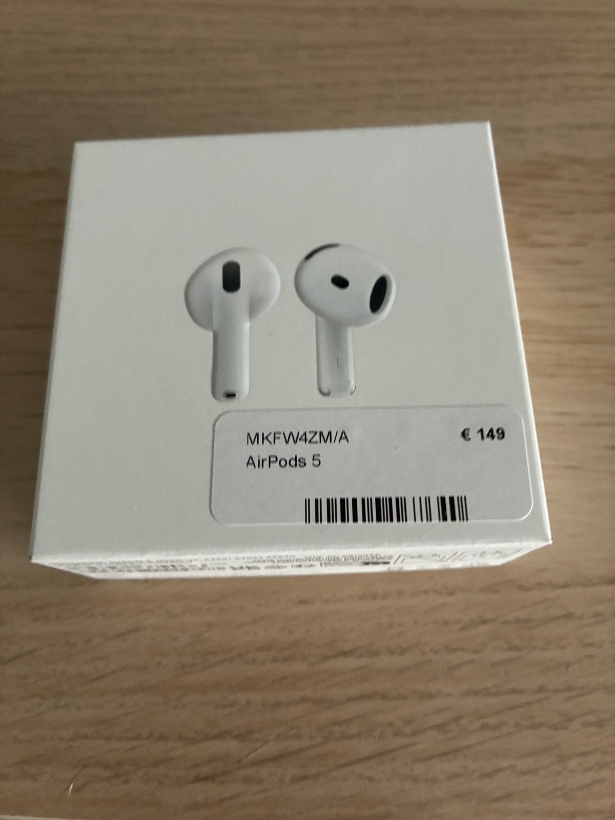 Airpods 5 noice cancelling, Télécoms, Enlèvement, Comme neuf