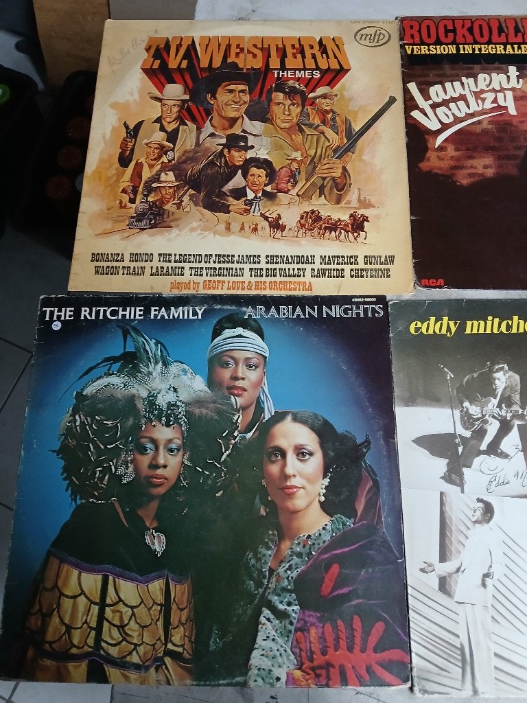 Vinyles, Enlèvement, Utilisé