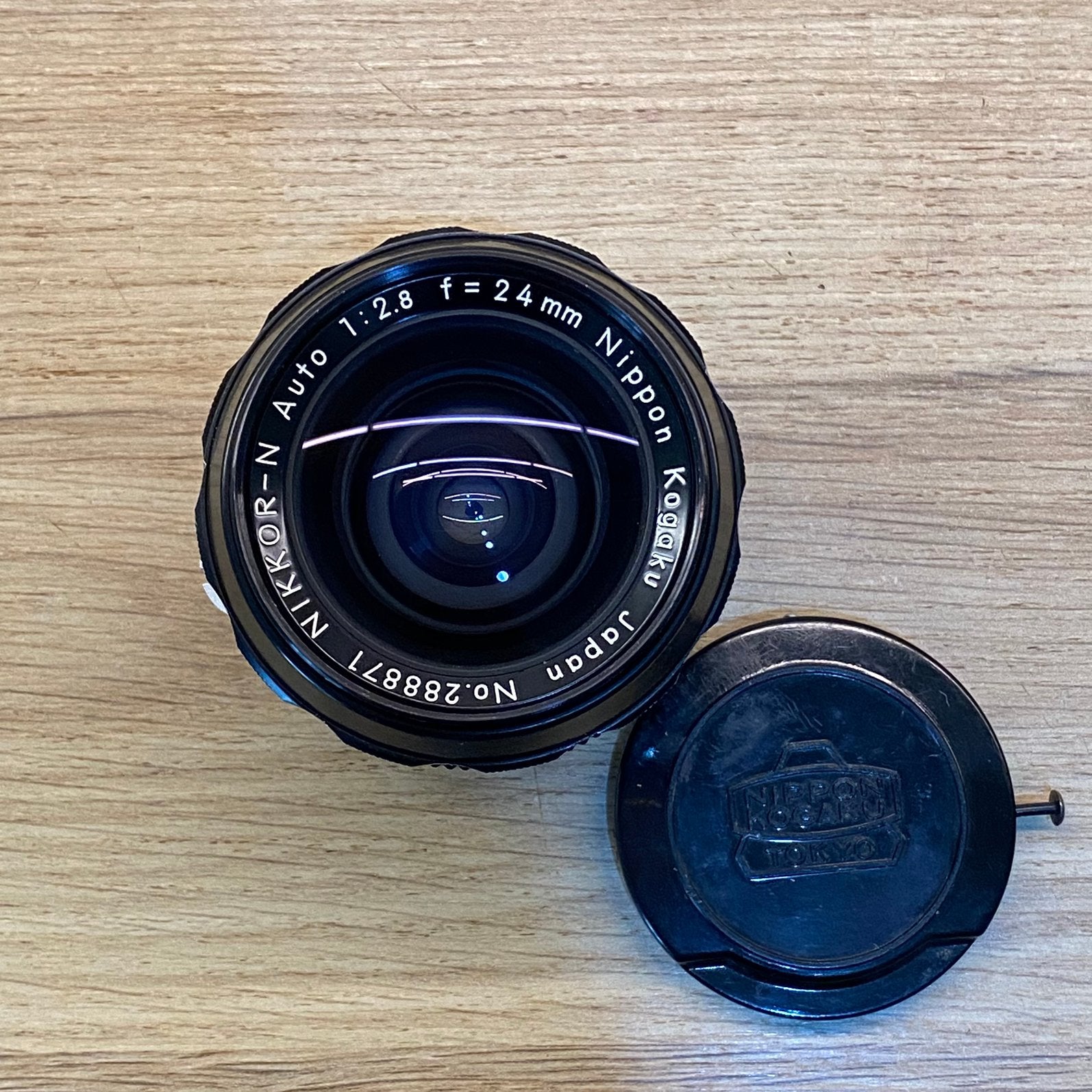Nikon Nikkor-N Auto 24mm f2.8* in perfecte staat, Ophalen of Verzenden, Zo goed als nieuw, Spiegelreflex, Nikon