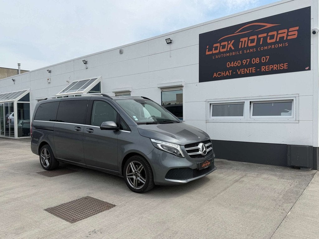 Mercedes-Benz V-Klasse 300 d PACK AMG 239cv 5 Places GPS CAM, Automaat, Parkeersensor, 4 cilinders, Bedrijf