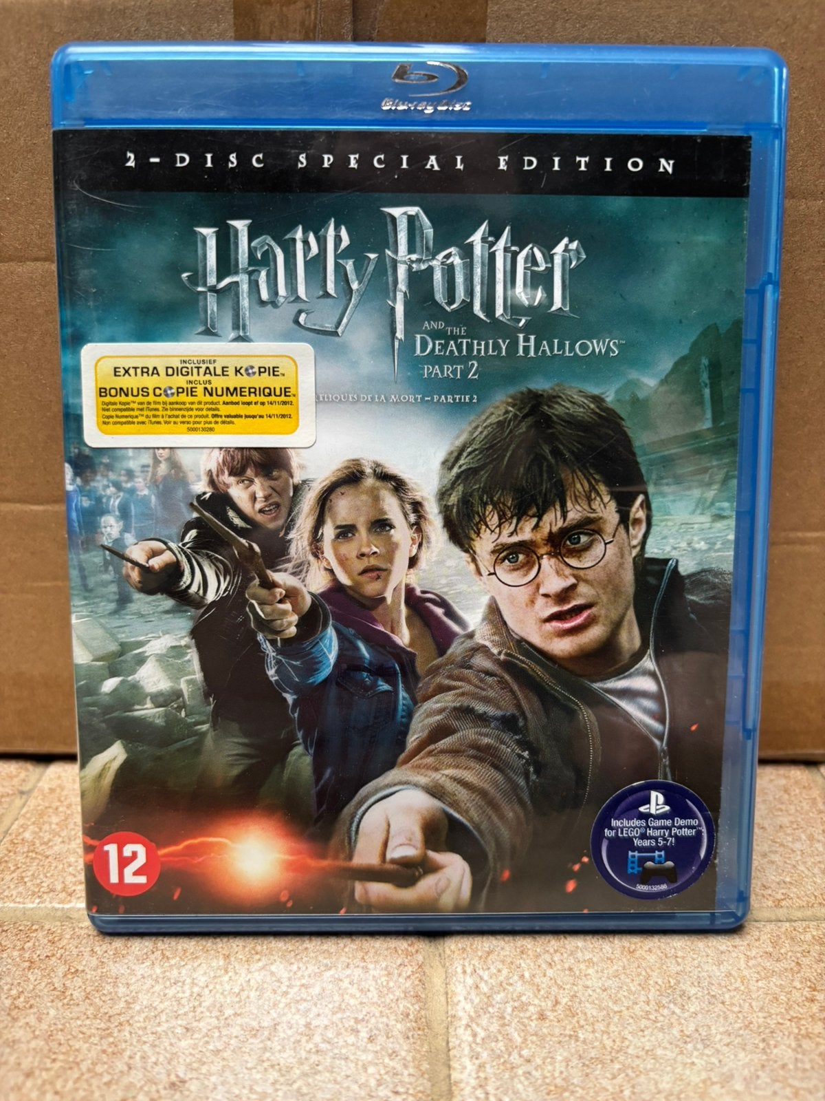 Harry potter and the deathly hallows part 2 BLU-RAY, Cd's en Dvd's, Ophalen of Verzenden, Zo goed als nieuw, Blu-ray