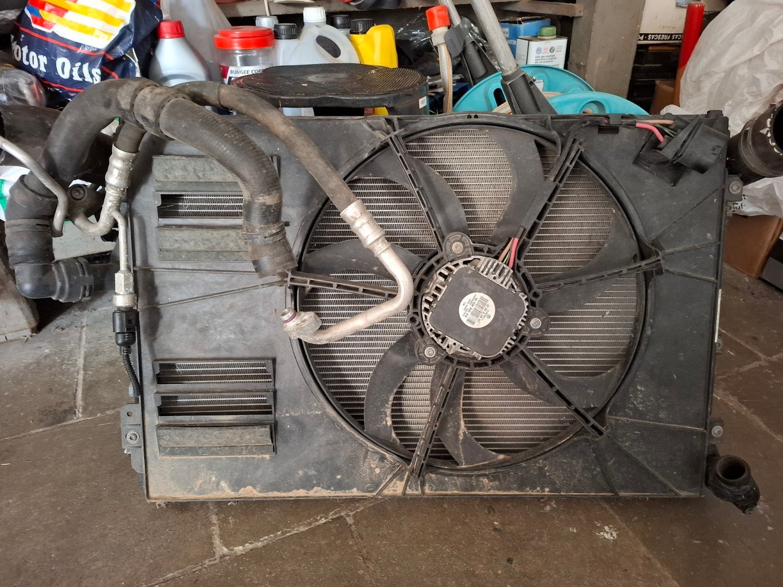 Bloc radiateur, intercooler, ventilateur Audi Vw Seat Skoda., Autos : Pièces & Accessoires, Enlèvement, Audi