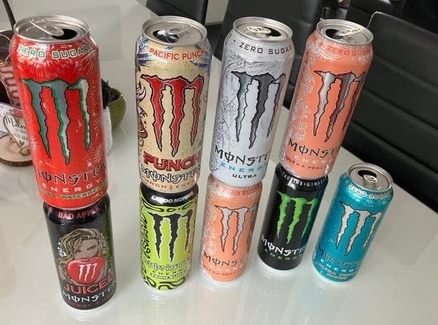 Monster energy verzamelblikjes prijs/stuk, Collections, Enlèvement ou Envoi, Comme neuf