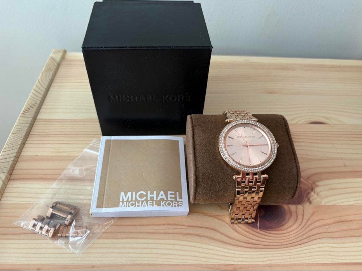Michael kors horloge, Handtassen en Accessoires, Horloges | Dames, Ophalen, Zo goed als nieuw