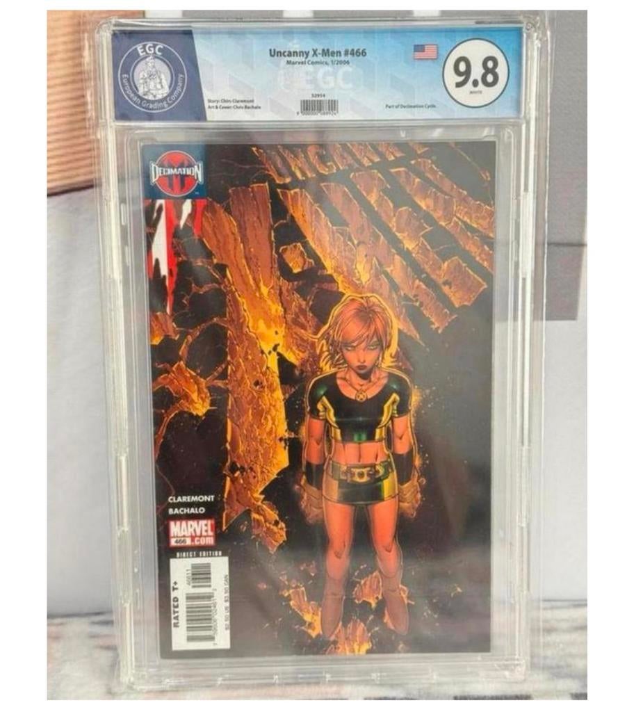 Bande dessinée Uncanny X-men Xmen #466 1-2006 EGC 9.8 Grade, Comics, Enlèvement ou Envoi, Comme neuf, Amérique