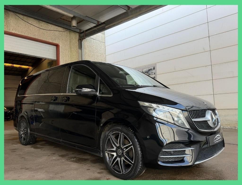 Mercedes-Benz V250 L3 - Extra Lang 8 Zit *FULL OPTION *, Auto's, Automaat, Monovolume, 4 cilinders, Zwart