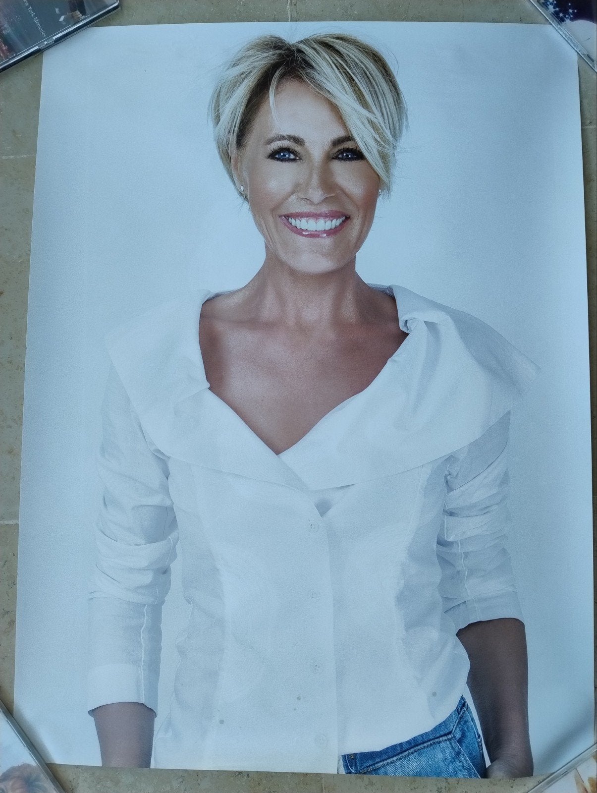 Dana Winner poster 60x80cm, Verzamelen, Ophalen, Rechthoekig Staand, Zo goed als nieuw, A1 t/m A3