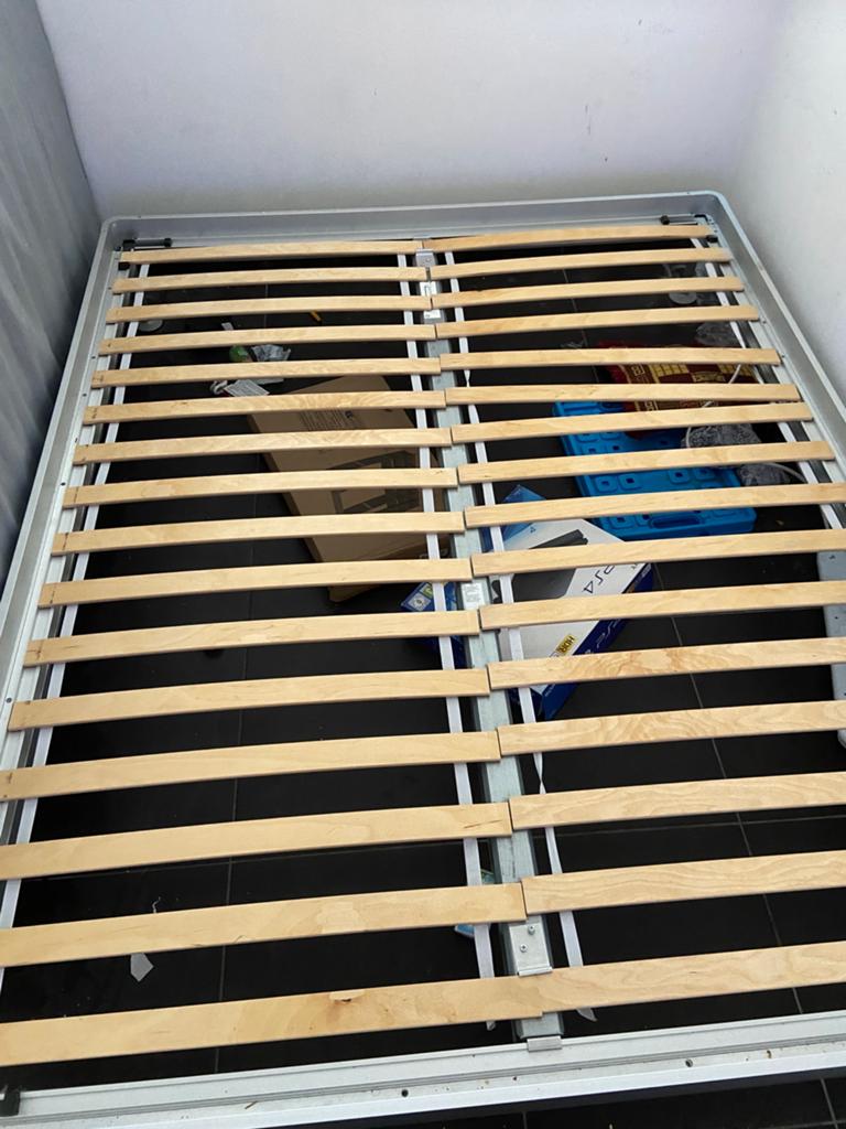 Ikea bed, Queen size, Enlèvement, 200 cm, 140 cm