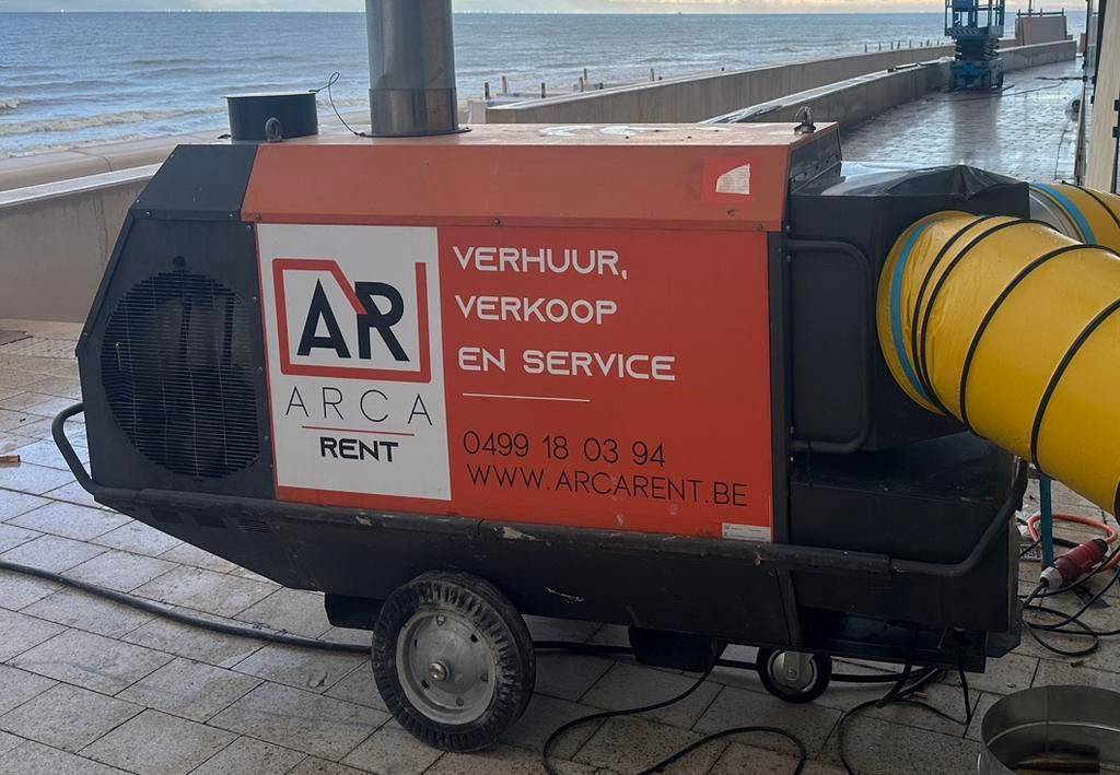 Verwarming diesel 110kw, Enlèvement, Comme neuf