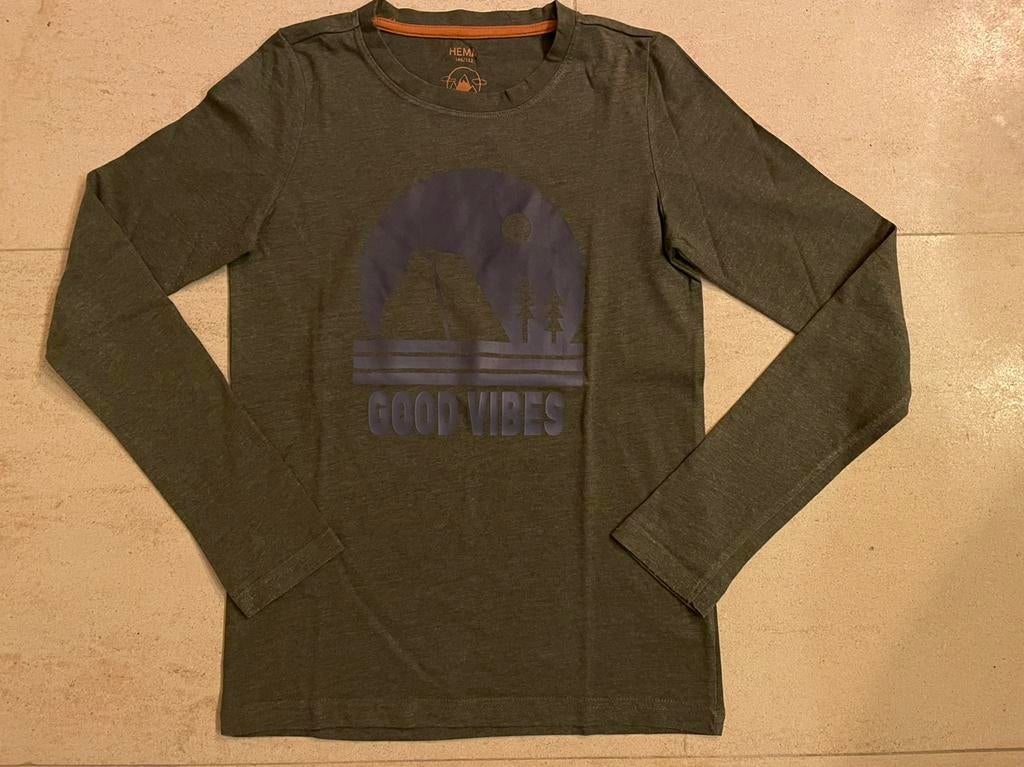 Nieuwe longsleeve Hema maat 146 - 152, Kinderen en Baby's, Kinderkleding | Maat 146, Nieuw, Ophalen of Verzenden, Shirt of Longsleeve