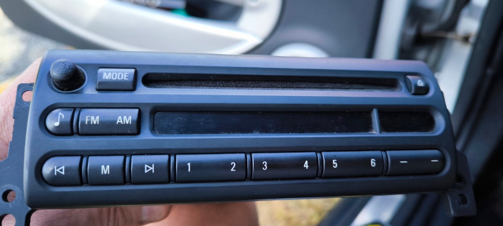 Mini Cooper radio cd, Ophalen