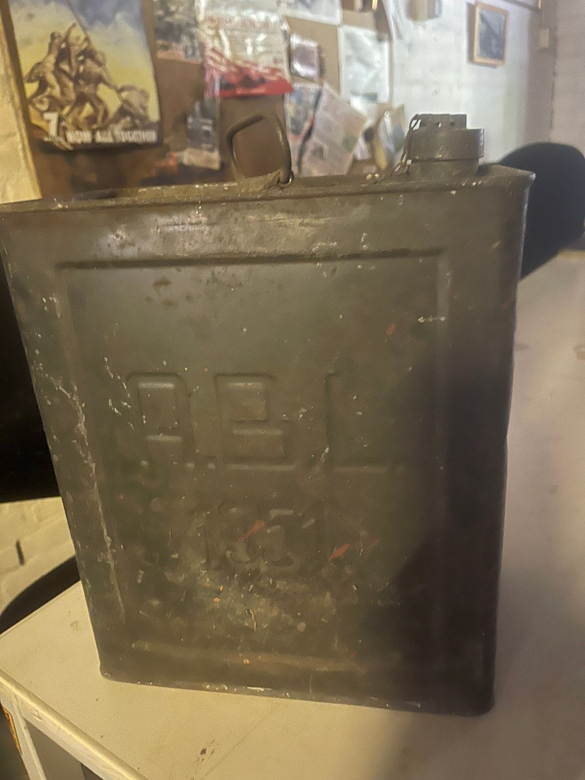 Oliekan, Verzamelen, Militaria | Algemeen, Ophalen of Verzenden, Landmacht