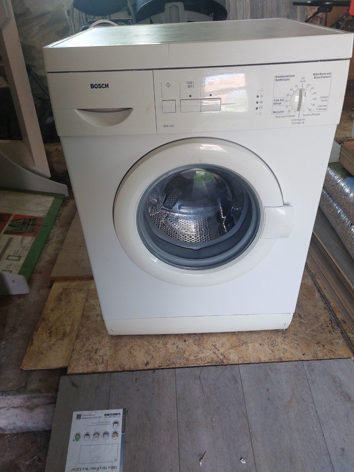 Wasmachine Bosch, Elektronische apparatuur, Wasmachines, Ophalen