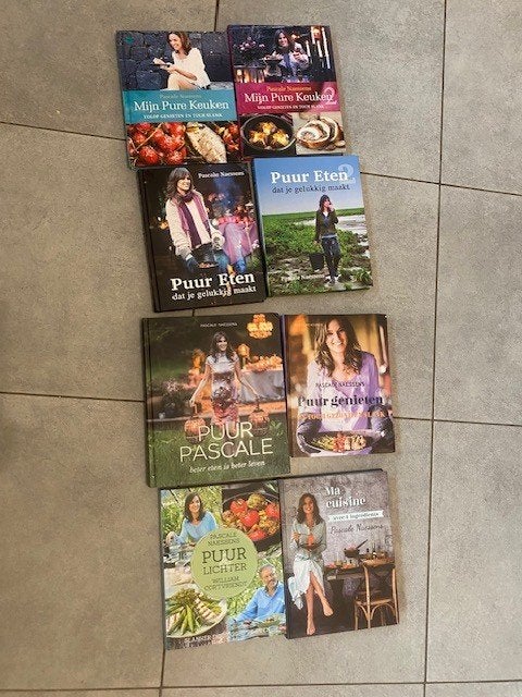 8 kookboeken van Pascale Naessens nieuwstaat, Ophalen of Verzenden, Zo goed als nieuw, Pascale Naessens, Gezond koken