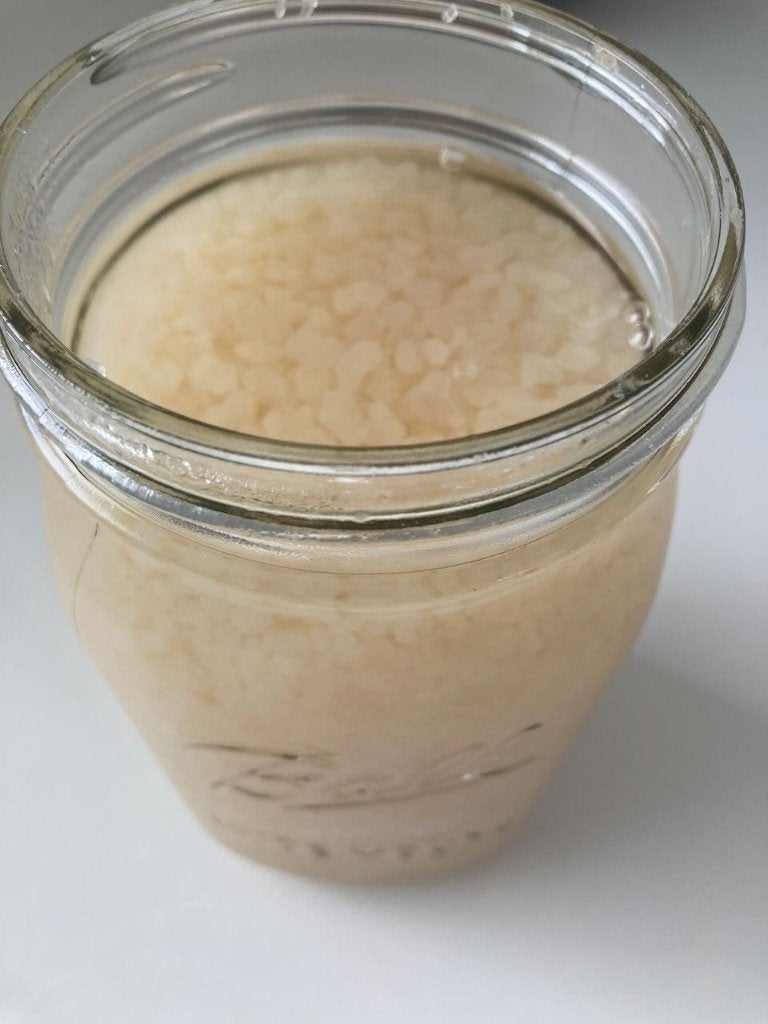 waterkefir starter, Enlèvement