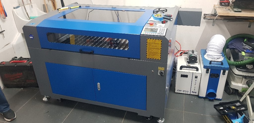 Gravure au laser CO2, Enlèvement, Neuf