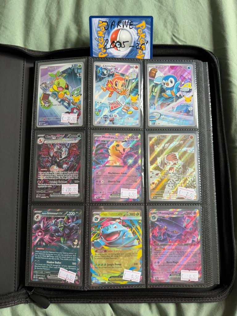 Pokemon hitjes, Ophalen, Nieuw, Meerdere kaarten