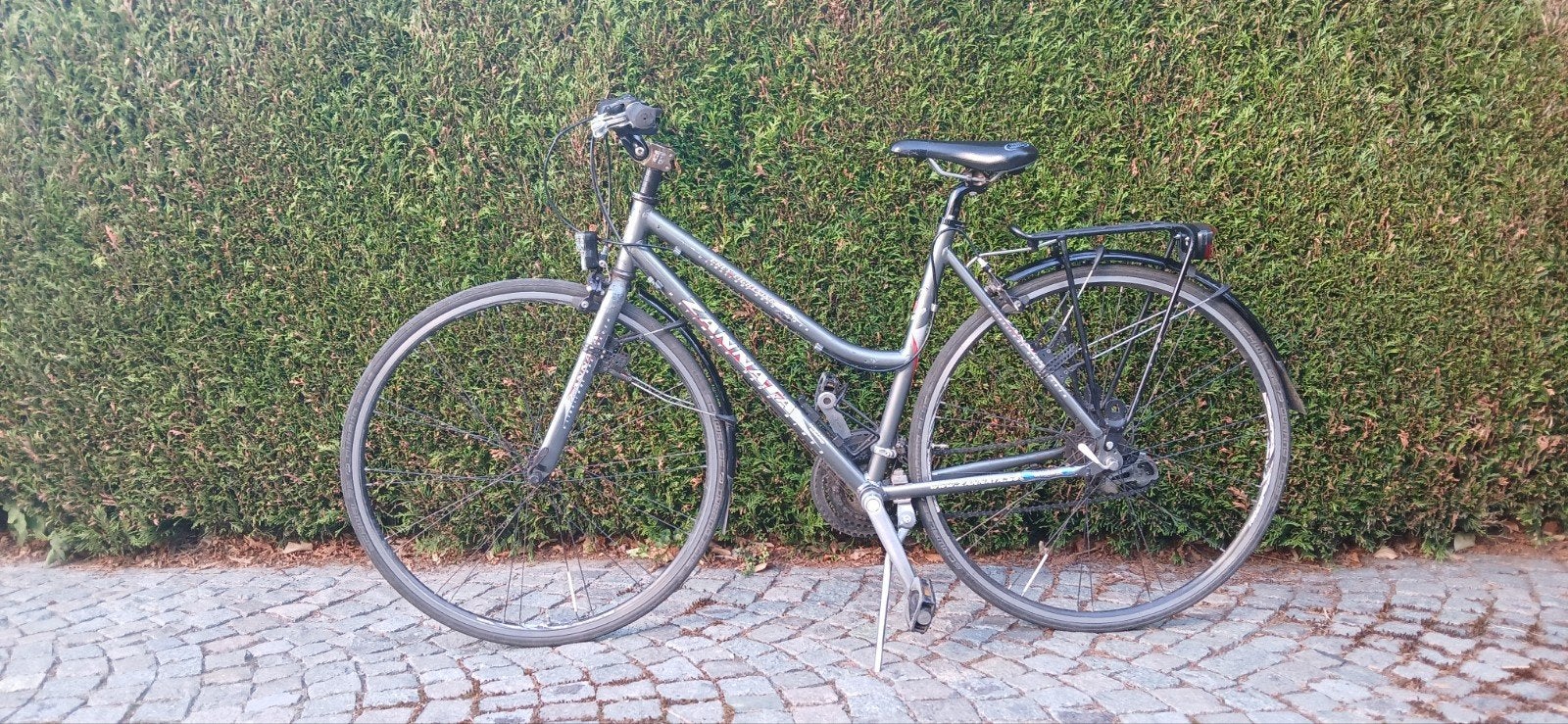 sportieve damesfiets, Fietsen en Brommers, Fietsen | Dames | Sportfietsen en Toerfietsen, Ophalen, Gebruikt, 26 inch, 10 tot 15 versnellingen