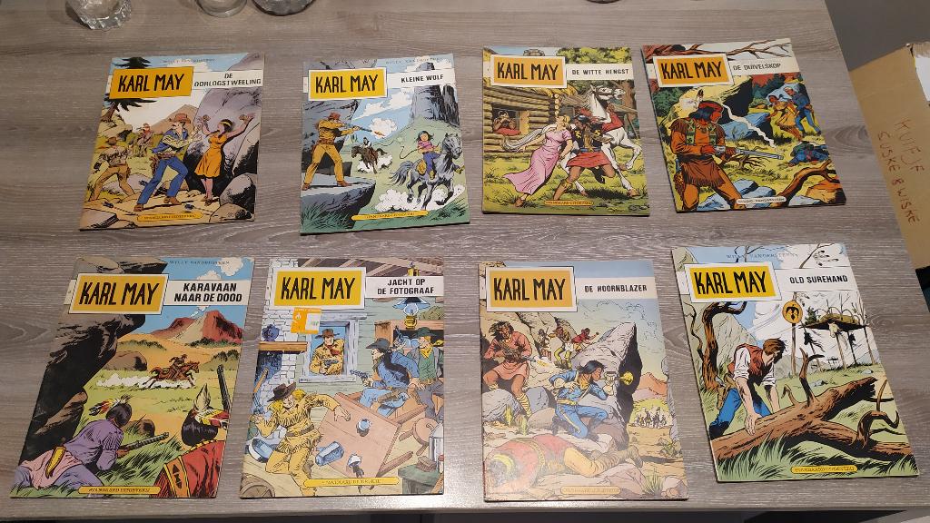 Karl May 8 strips vanaf 1971, Ophalen, Gelezen