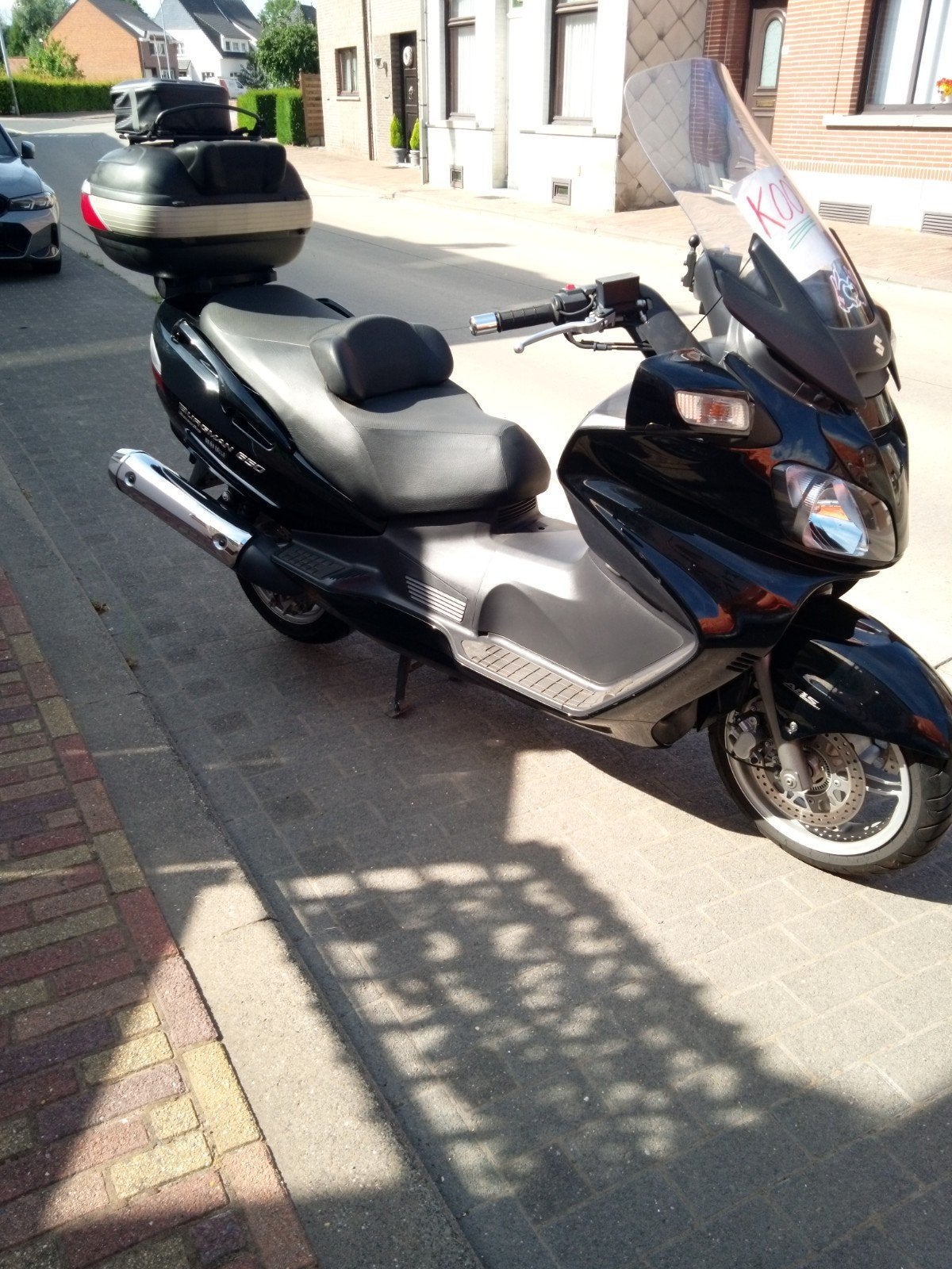 Yamaha Burgman 650 exclusieve an, Ophalen