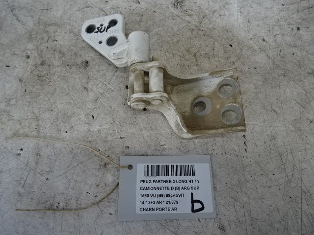 CHARNIERE DE PORTE Peugeot Partner (GC / GF / GG / GJ / GK), Utilisé, Peugeot