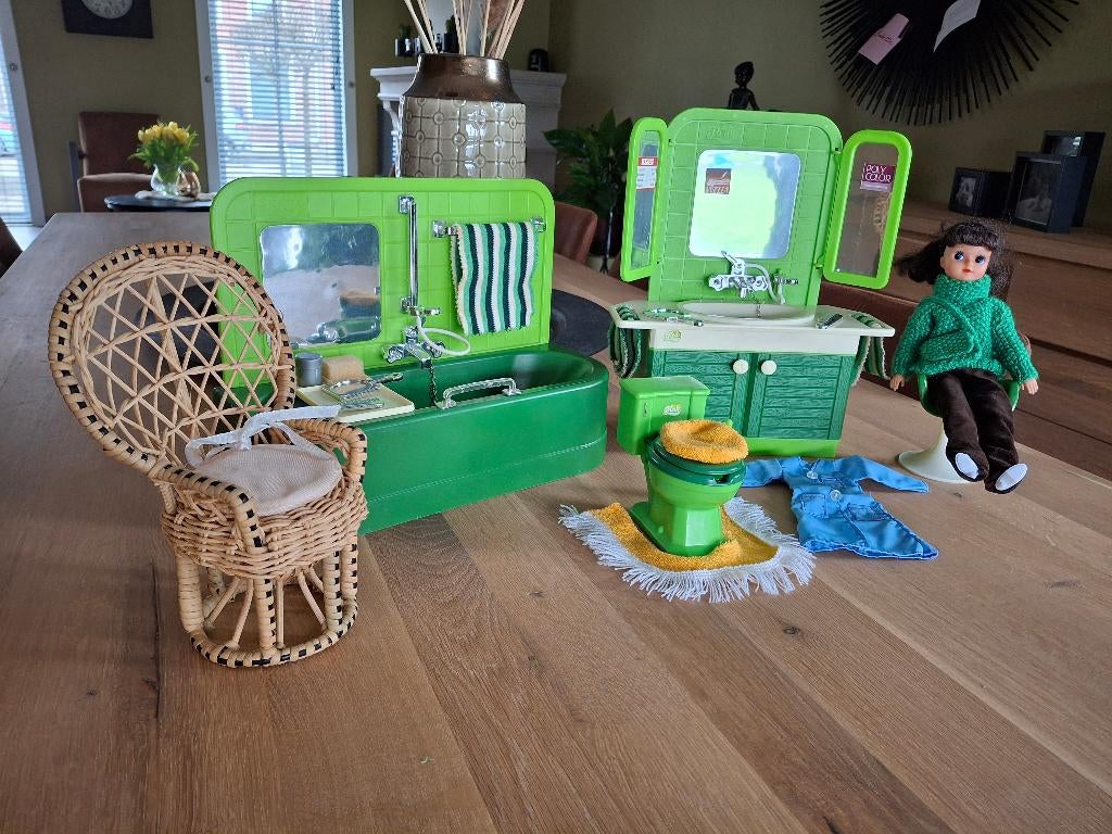 Vintage Fleur Otto Simon Green Bathroom Collection, Verzamelen, Ophalen, Zo goed als nieuw, Overige typen