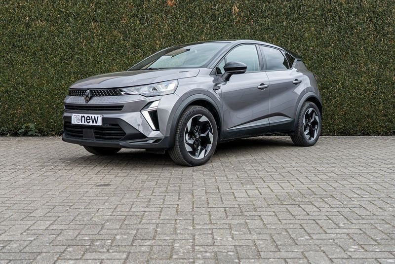 Renault Captur Captur Techno Tce90pk-Navi-Airco, Auto's, Voorwielaandrijving, Stof, Gebruikt, Zwart