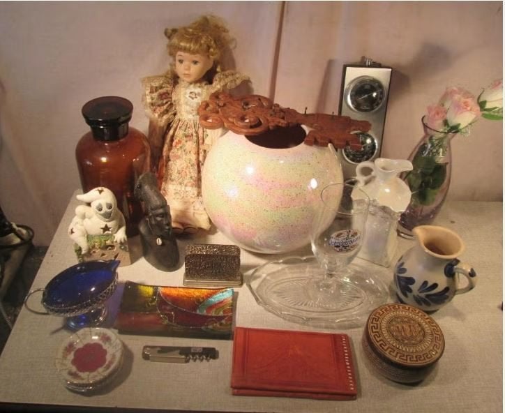 19 Oude Spulletjes en retro voorwerpen, Ophalen of Verzenden