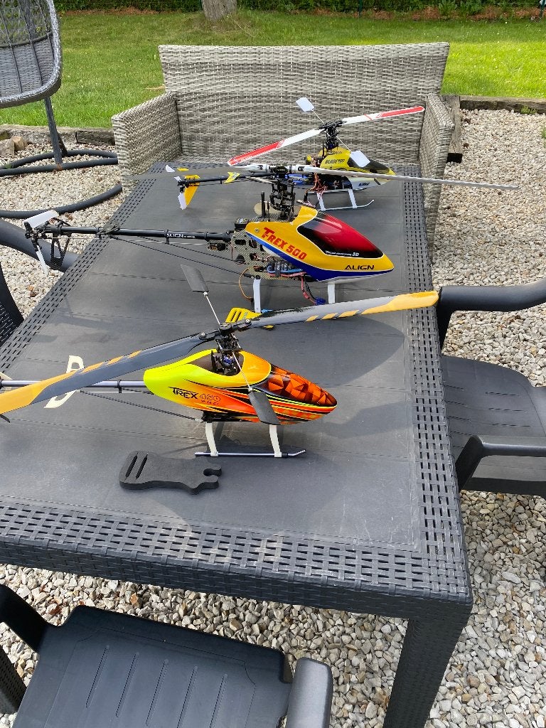 helicoptere RC TREX 500 . TREX 450 . BLADE 400., Enlèvement, Neuf, Hélicoptère, Autres marques