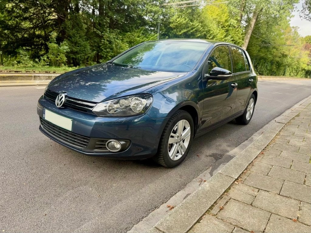 VW Golf 1.2 TSI Match Gekeurd, Auto's, Voorwielaandrijving, Euro 5, Parkeersensor, Zwart