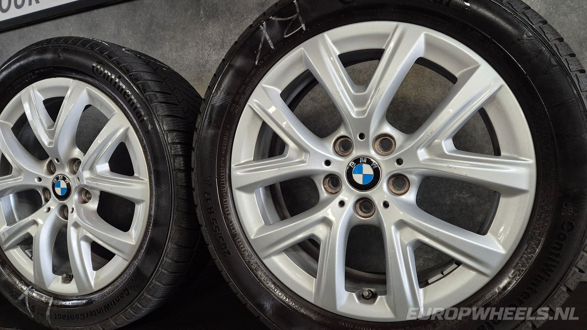 17 inch BMW velgen 1 serie F70 2 serie F74 winterbanden DEMO, Auto-onderdelen, Banden en Velgen, Gebruikt, -, -, Banden en Velgen