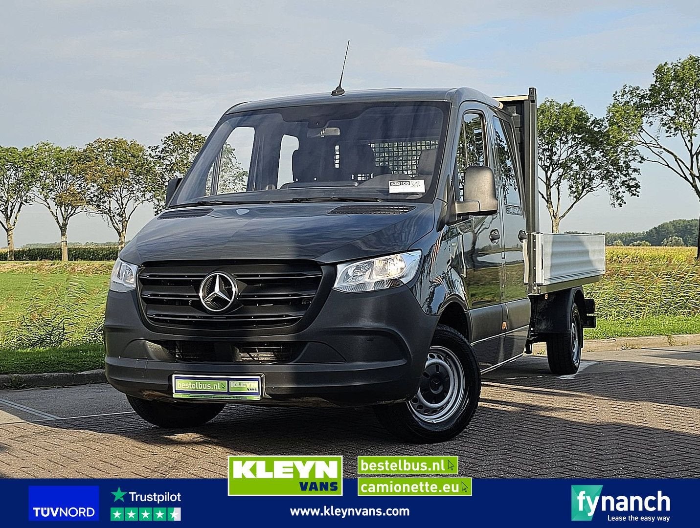 Mercedes-Benz SPRINTER 315 L3 Open-Laadbak DC!, Argent ou Gris, Achat, Entreprise, Boîte manuelle