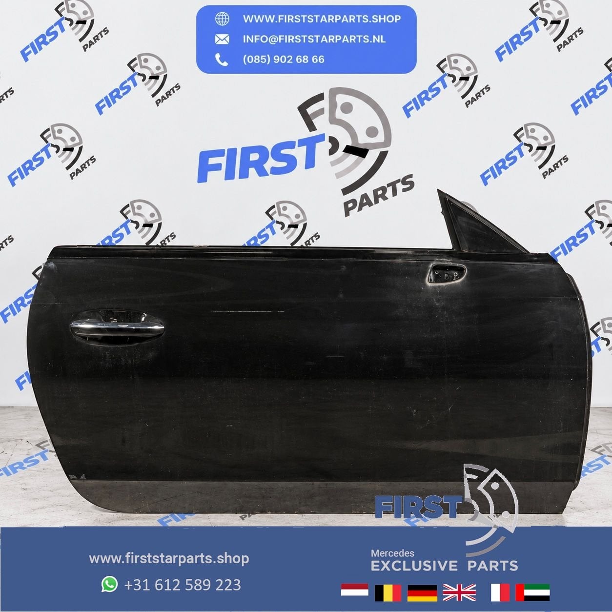W236 CLE DEUR RECHTS COMPLEET PORTIER RECHTER KANT Mercedes, Droite, Utilisé, Porte, -