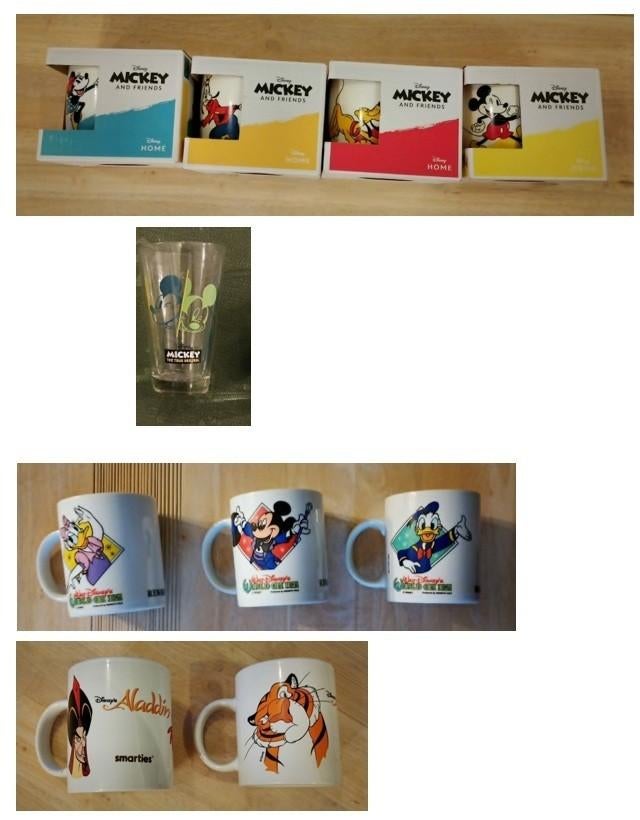disney glas en mokken, Verzamelen, Ophalen of Verzenden, Nieuw