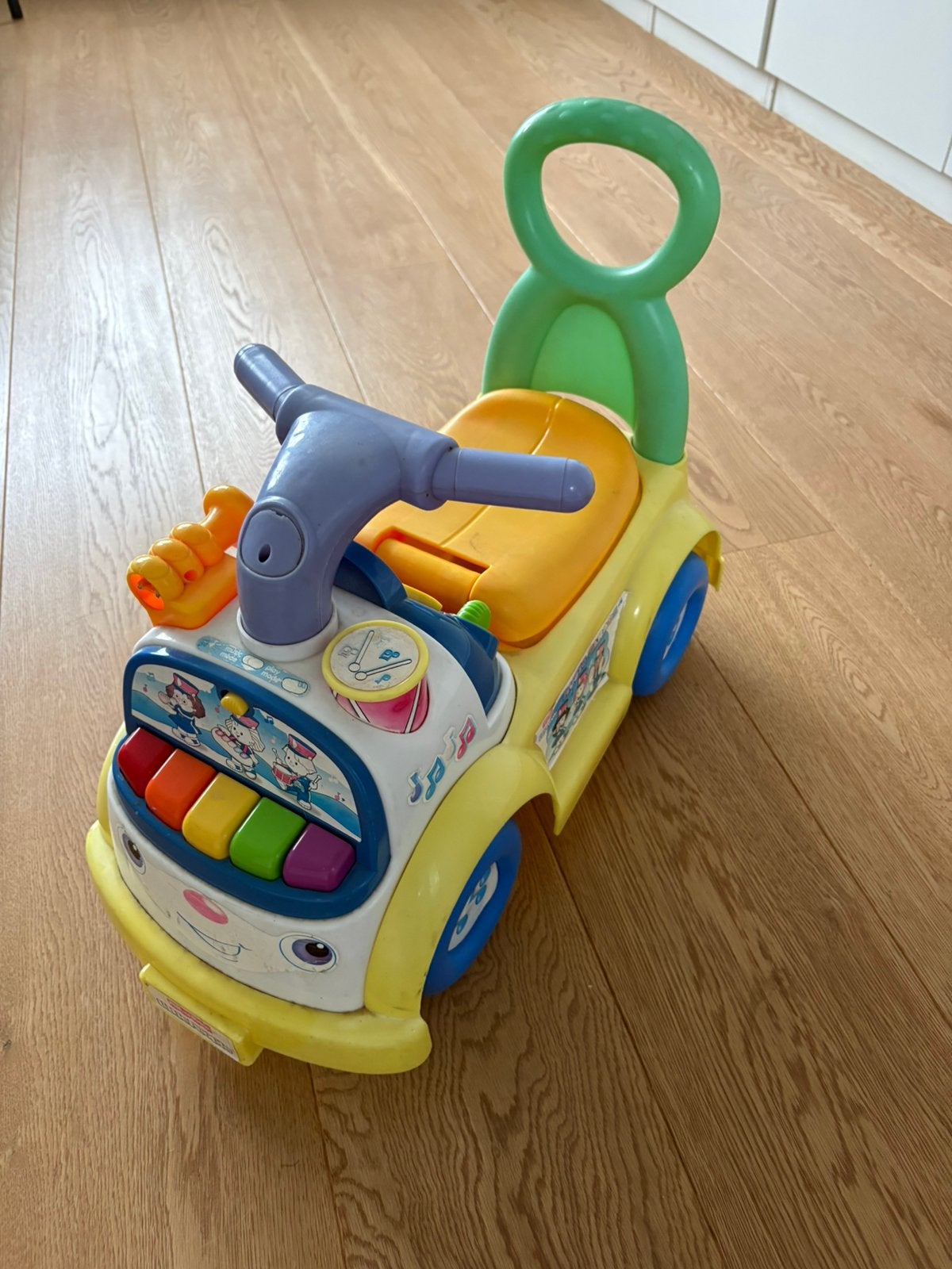 Fisher Price - Little People loopwagen met piano, Enlèvement, Utilisé