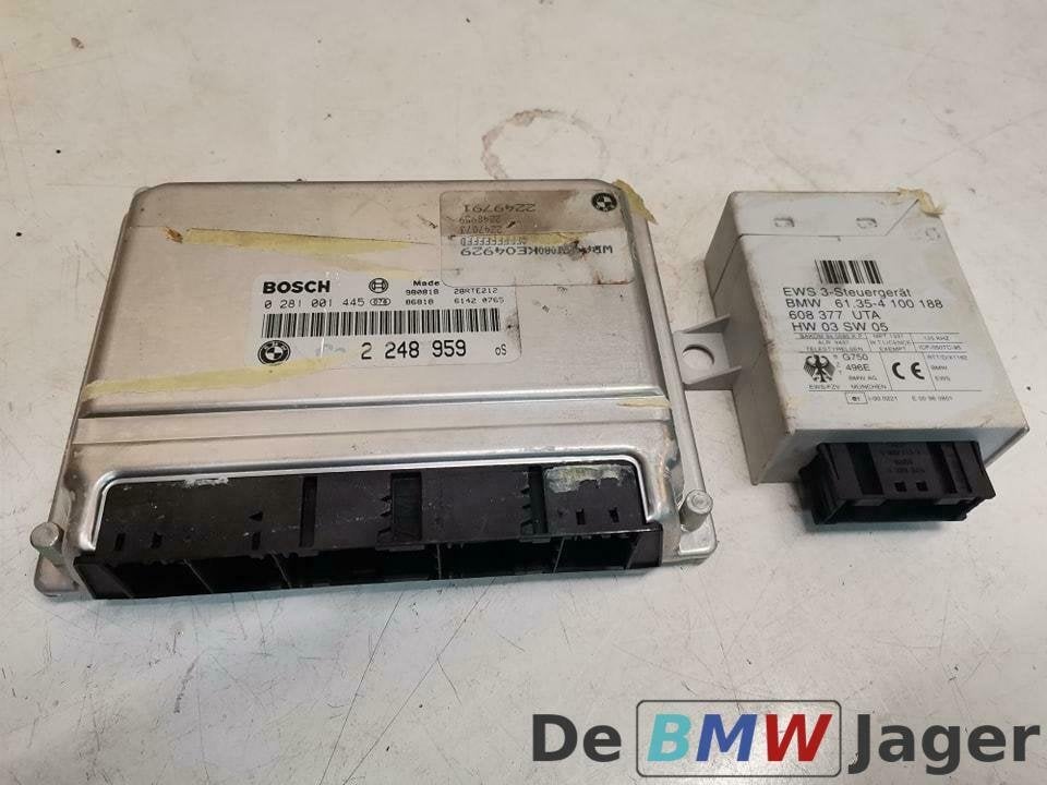 DDE met EWS zonder sleutel BMW 3 5 serie E46 E39 M47 2248959, Enlèvement ou Envoi, Utilisé, BMW, BMW